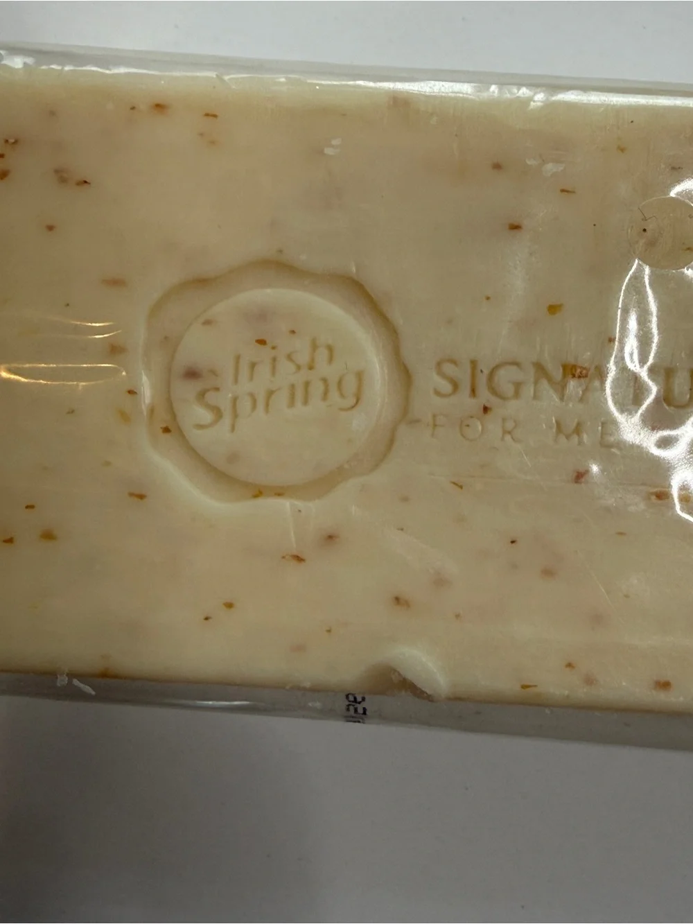 Irish Spring Signature Men Exfoliating Scrub Bar Soap NEW Rare Discontinued